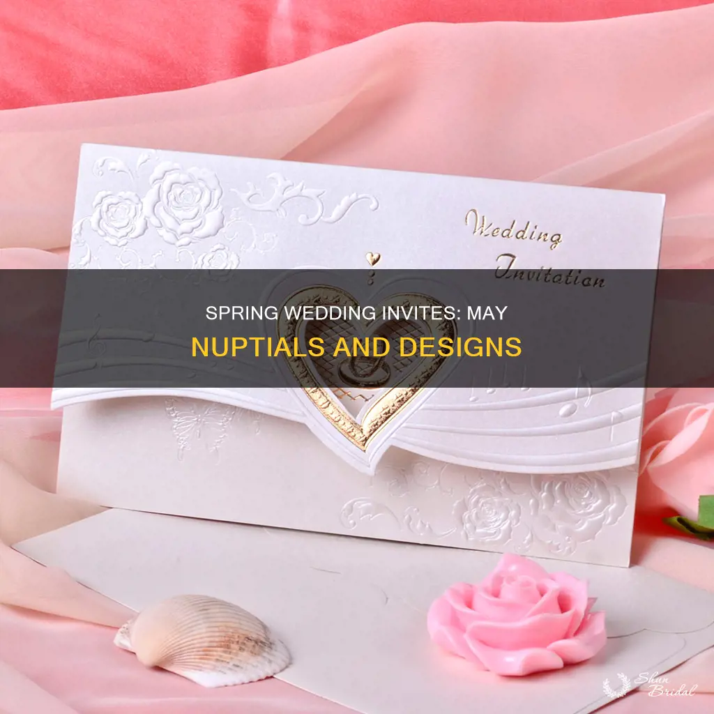 may wedding invitations