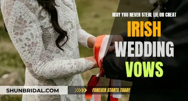 Irish Wedding Vows: Honesty and Fidelity