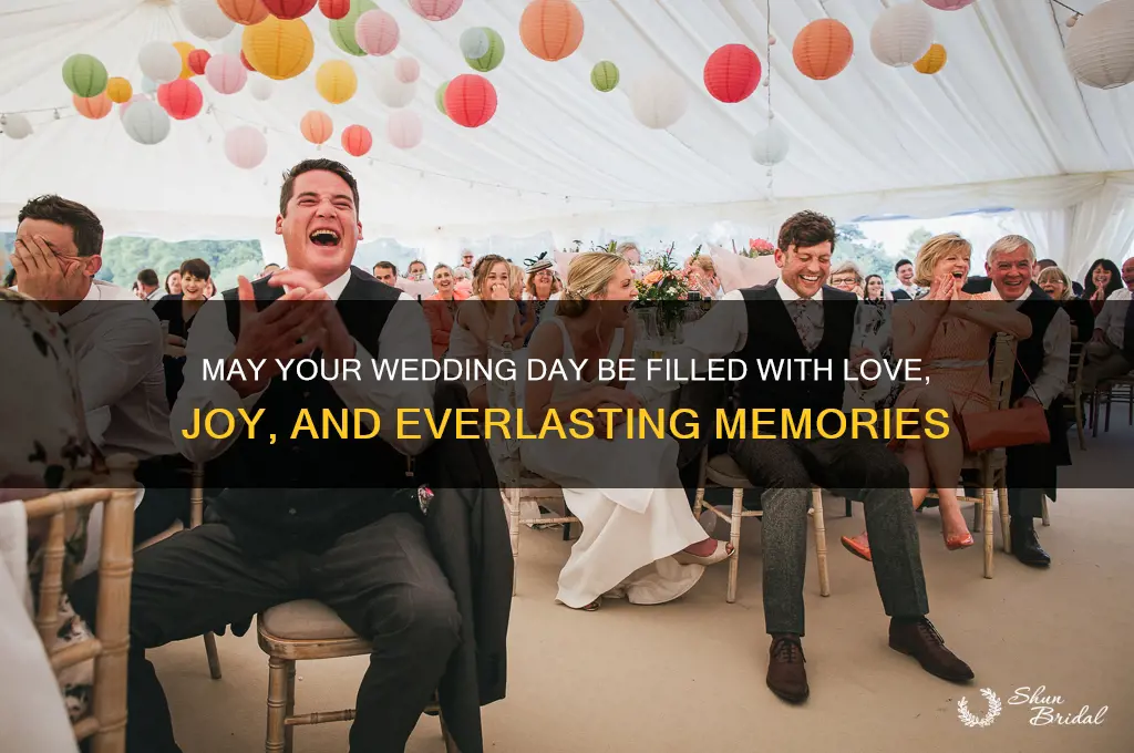 may your wedding day