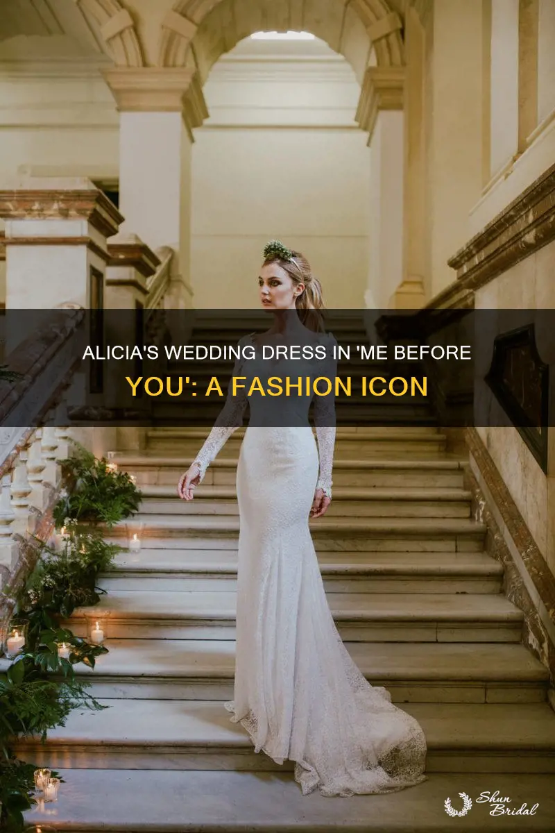 me before you alicia wedding dress