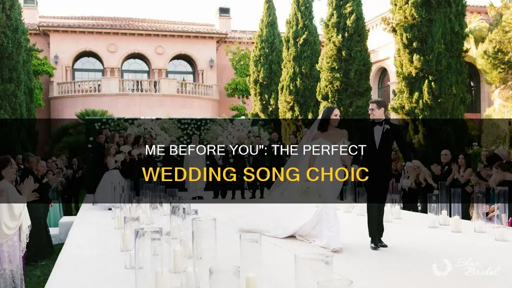 me before you song at wedding