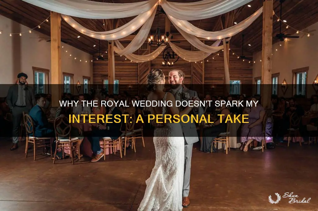 me not caring about royal wedding