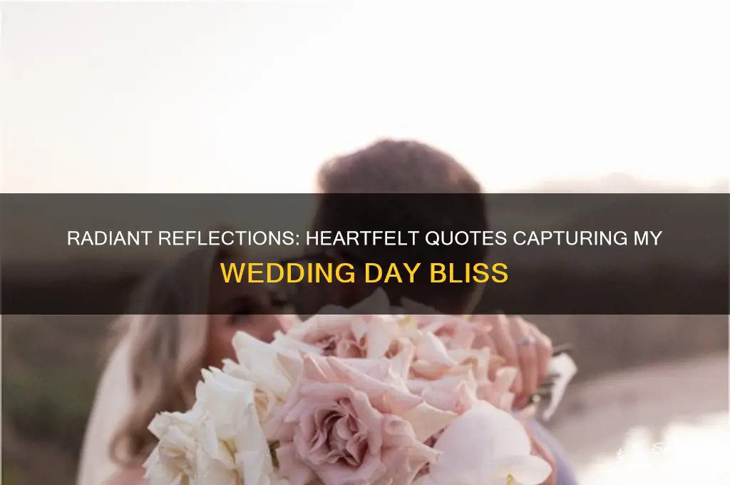 me on my wedding day quotes