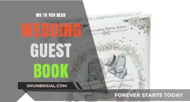Me to You Bear Wedding Guest Book: A Charming Keepsake Idea