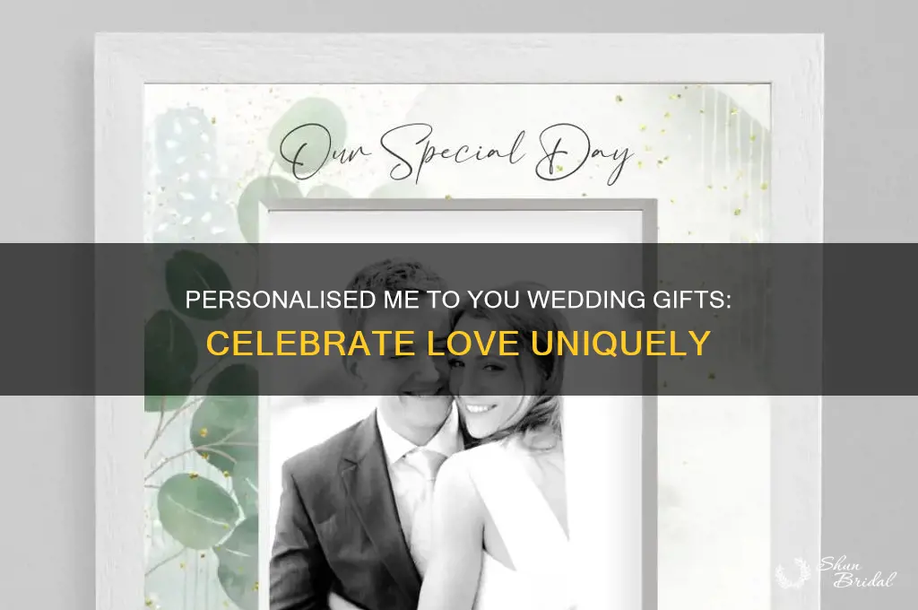 me to you personalised wedding gifts