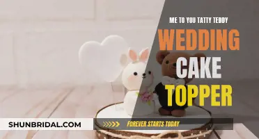 Tatty Teddy Wedding Cake Topper: Me to You