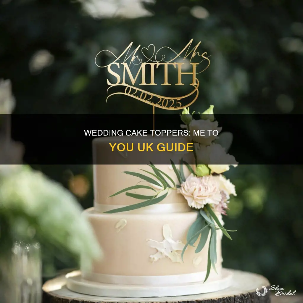 me to you wedding cake toppers uk