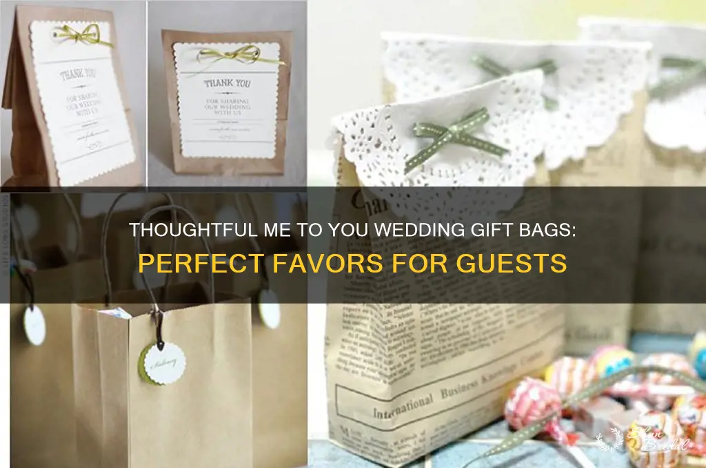 me to you wedding gift bags