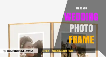 Your Wedding Day: A Me to You Photo Frame