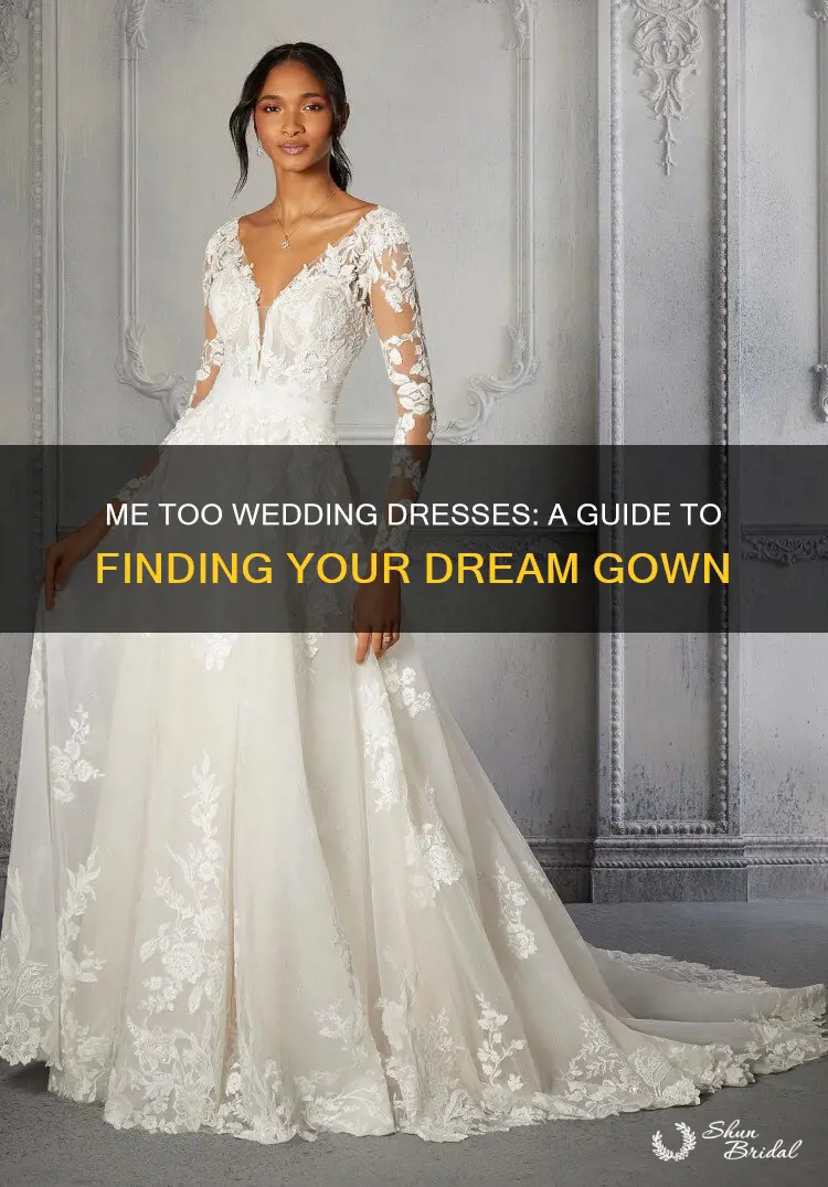 me too wedding dresses