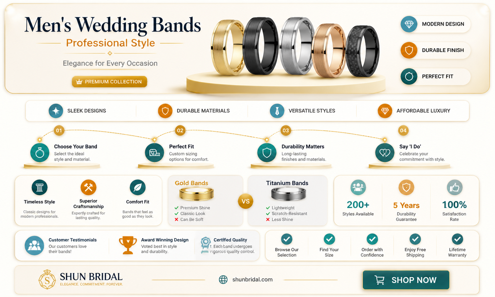 are 8 mm wedding bands for men professional