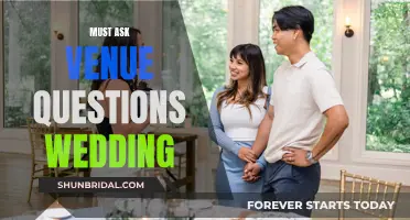 Venue Questions You Must Ask Before Your Wedding