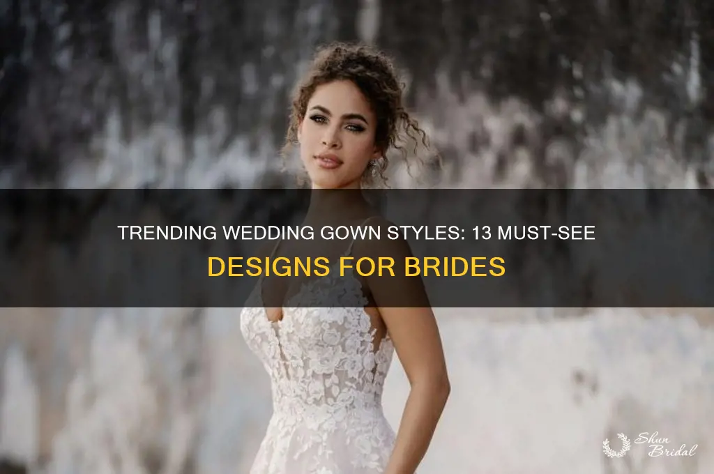 must check 13 types of wedding gown trends