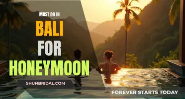 Honeymoon Bliss: Uncover Bali's Romantic Paradise