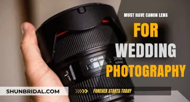Canon Lens for Wedding Photography: The Ultimate Kit