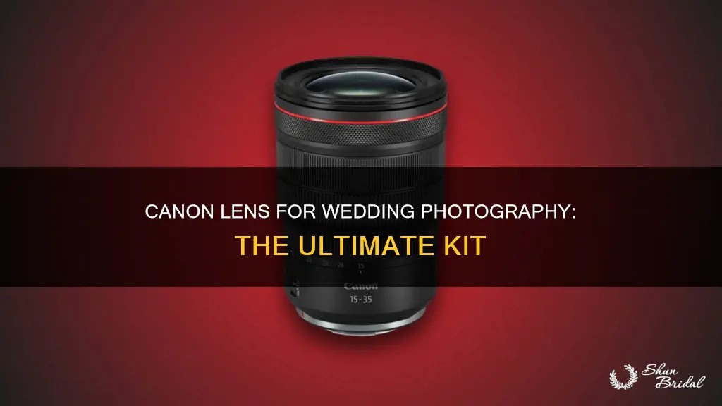 must have canon lens for wedding photography