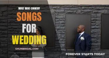 Country Songs for the Perfect Wedding