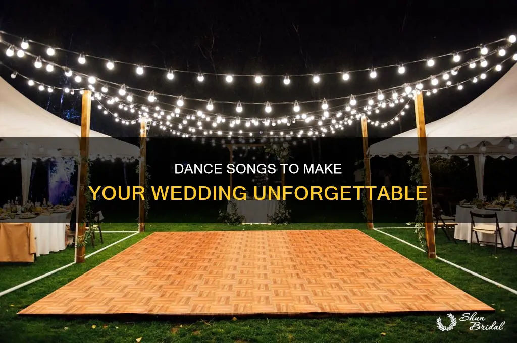 must have dance songs at a wedding