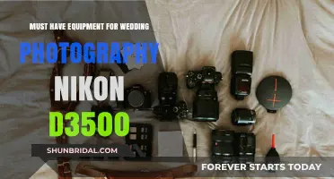 Wedding Photography Essentials: Nikon D3500 Gear Guide