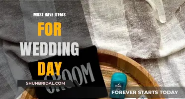 Essential Wedding Day Must-Haves for a Stress-Free Celebration