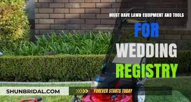 Lawn-Perfecting Tools and Equipment for Your Wedding Registry