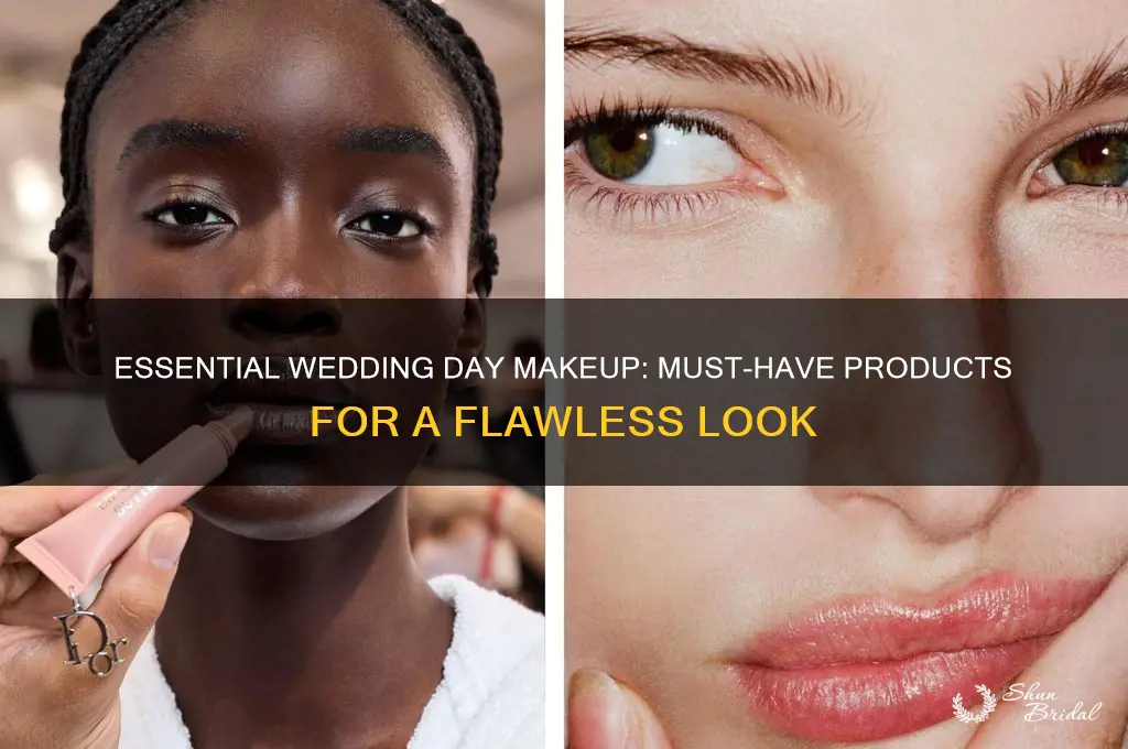must have makeup for wedding day