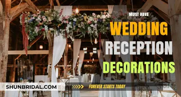 Wedding Reception Decor: Essentials for a Magical Evening