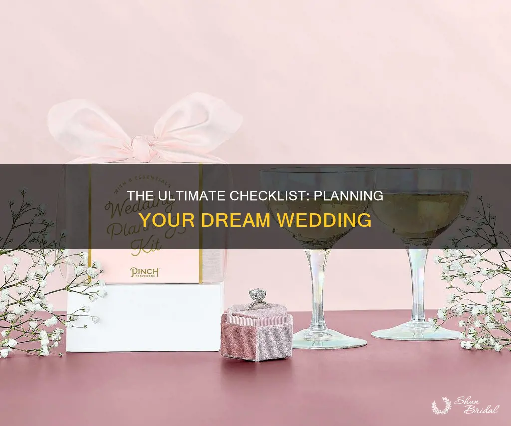 must haves for planning a wedding