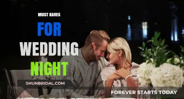 Essential Wedding Night Must-Haves for an Unforgettable Romantic Experience