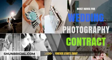 Essential Elements for Your Wedding Photography Contract