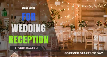 Wedding Reception Must-Haves for a Memorable Celebration