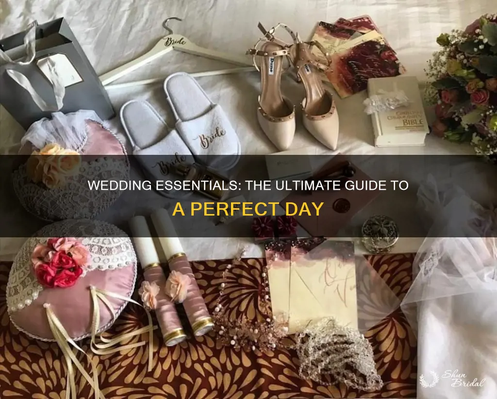 must need wedding items
