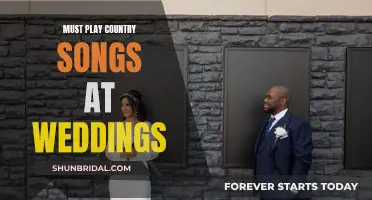 Country Songs for Your Wedding: A Must-Play List