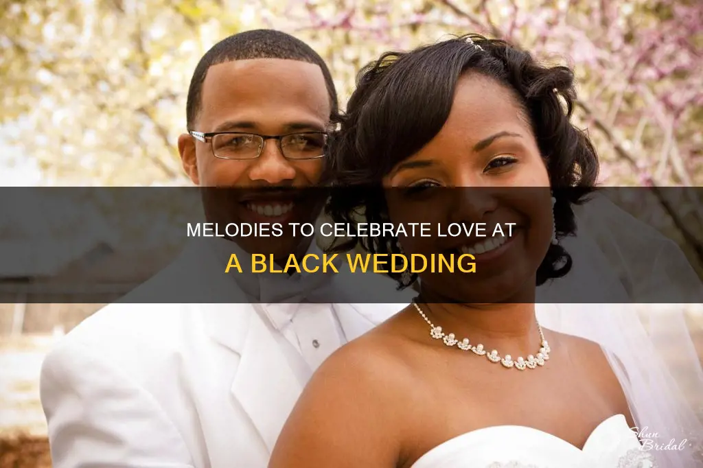 must play songs at a black wedding