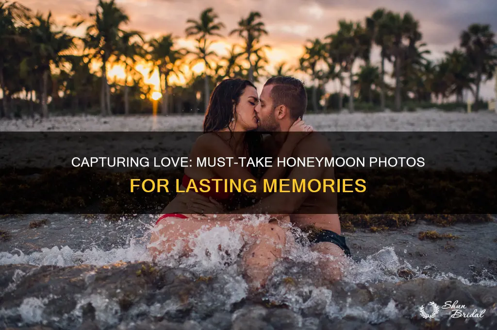 must take honeymoon photos