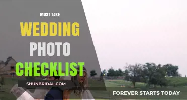 Wedding Photo Checklist: Capturing the Perfect Moments