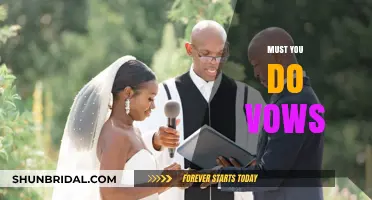 Are Wedding Vows Mandatory? Exploring Traditions and Personal Choices