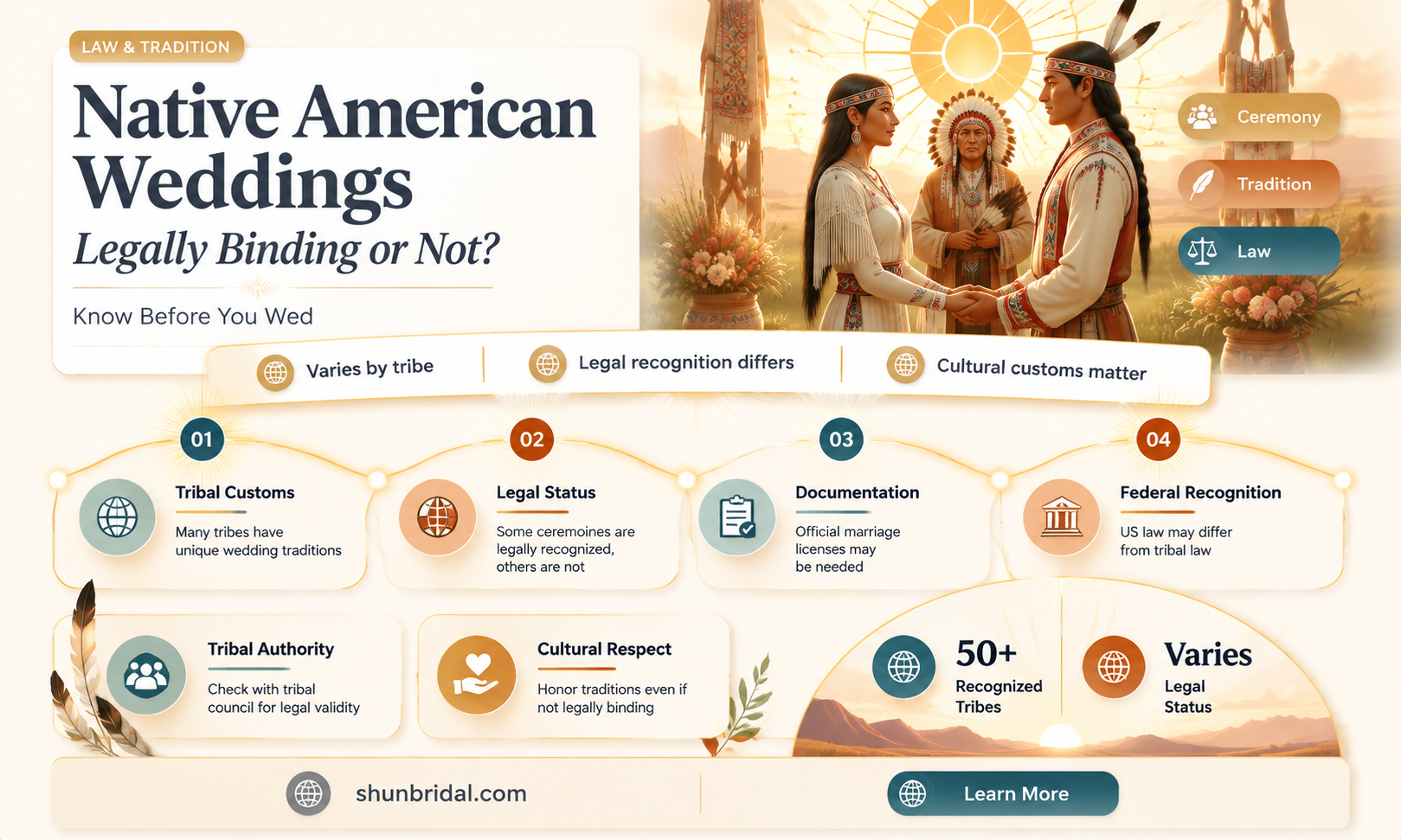 are native american weddings legal