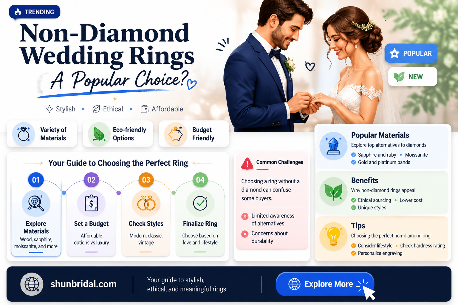 are non dimon wedding rings common