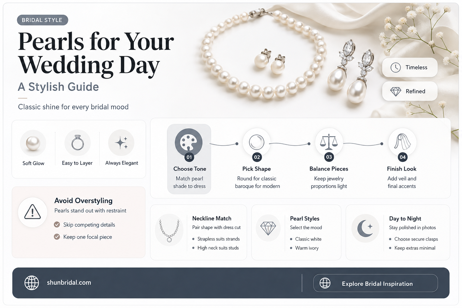 are pearls appropriate for a wedding