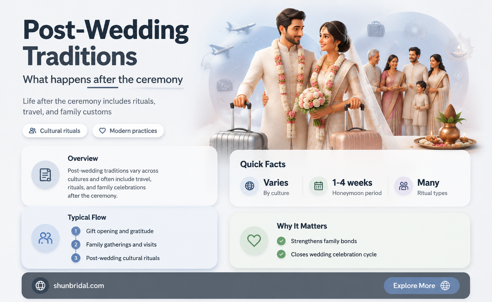 are there traditions after the wedding ceemony