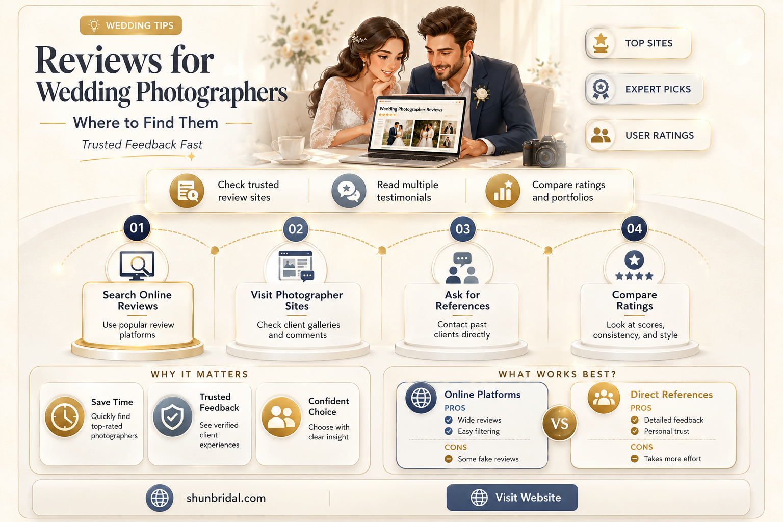 are there any reviews sites for wedding photography