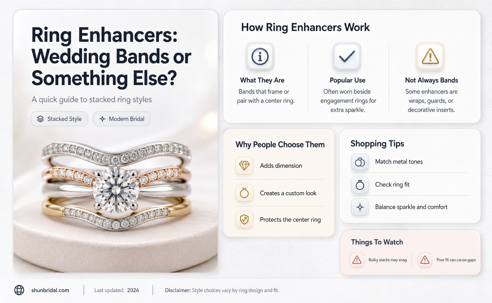 are ring enhancers wedding bands
