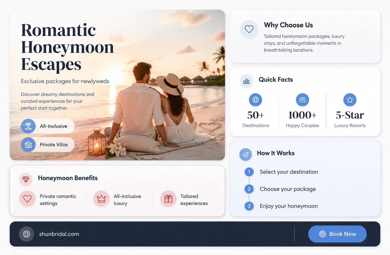 are there any special packages for honeymooners