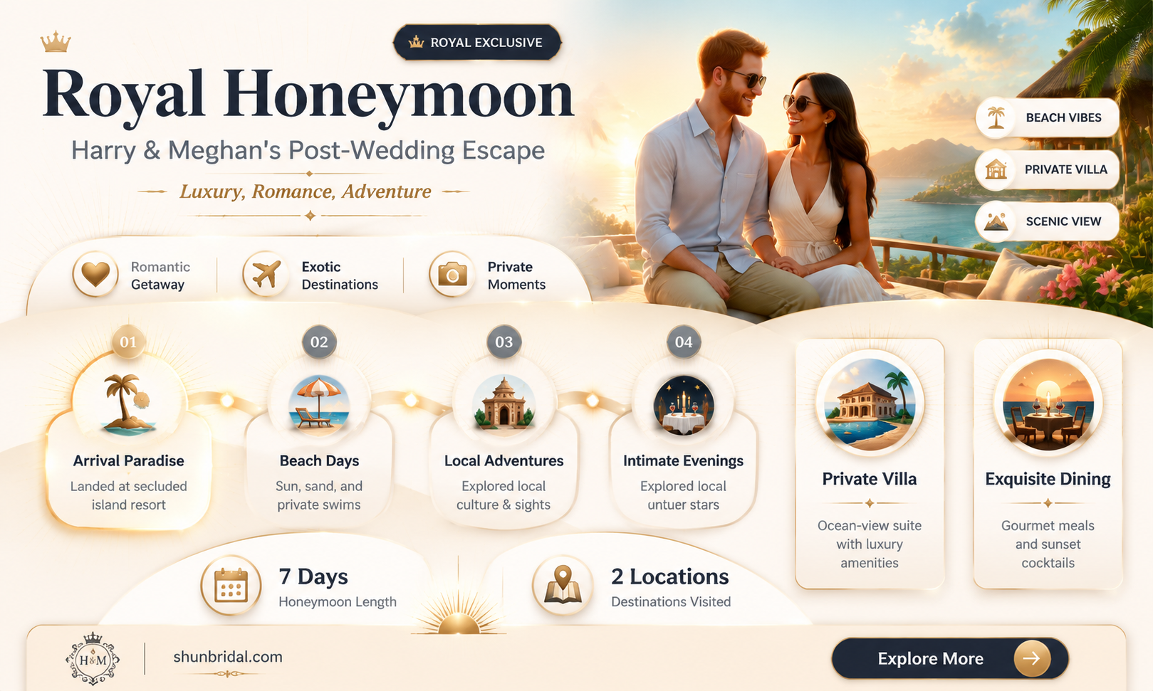 are harry and meghan going on a honeymoon