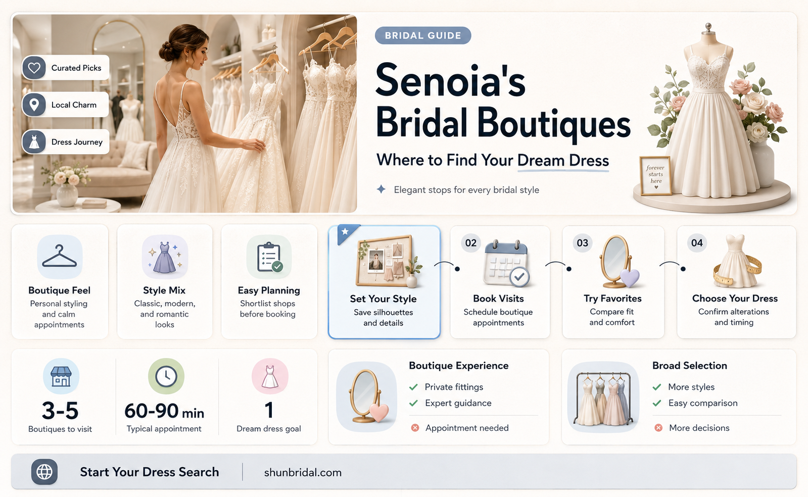 are there any wedding dress shops in senoia