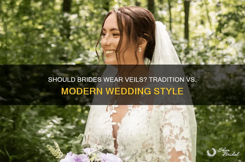should a bride wear a veil