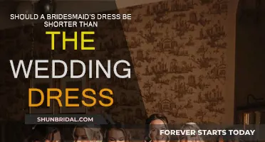 Bridesmaid Dresses: Shorter or Longer than the Wedding Gown?