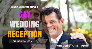 Christians at Gay Weddings: To Go or Not?