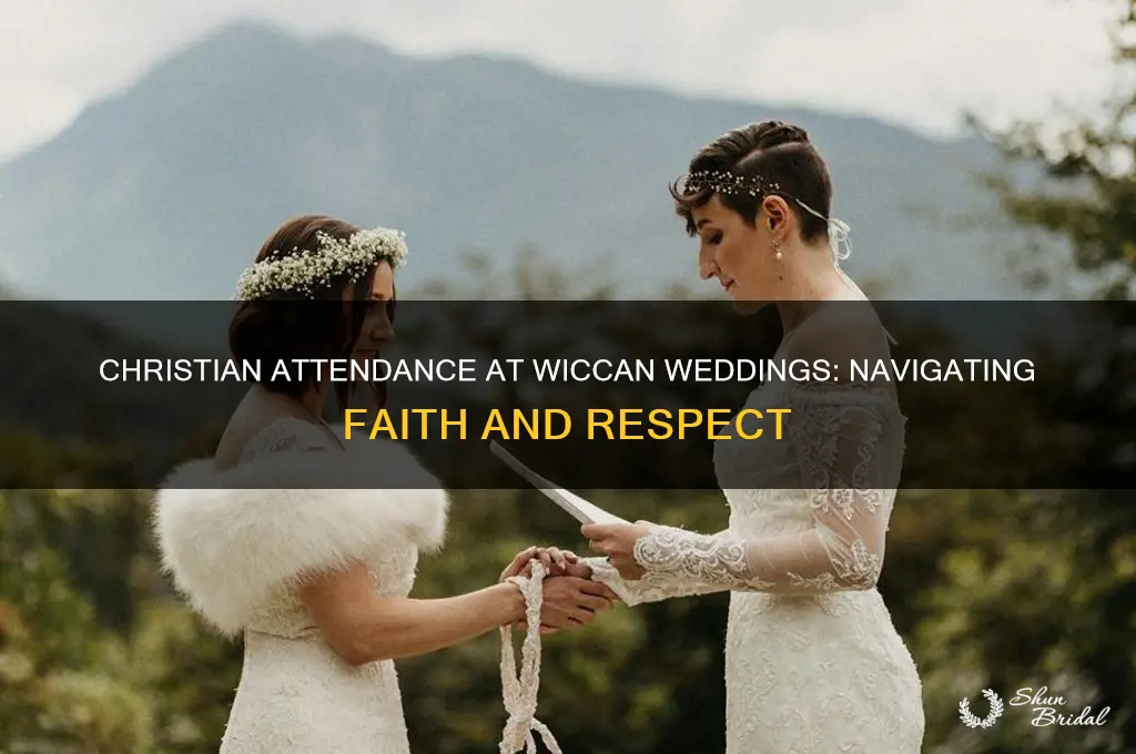 should a christian go to a wiccan wedding